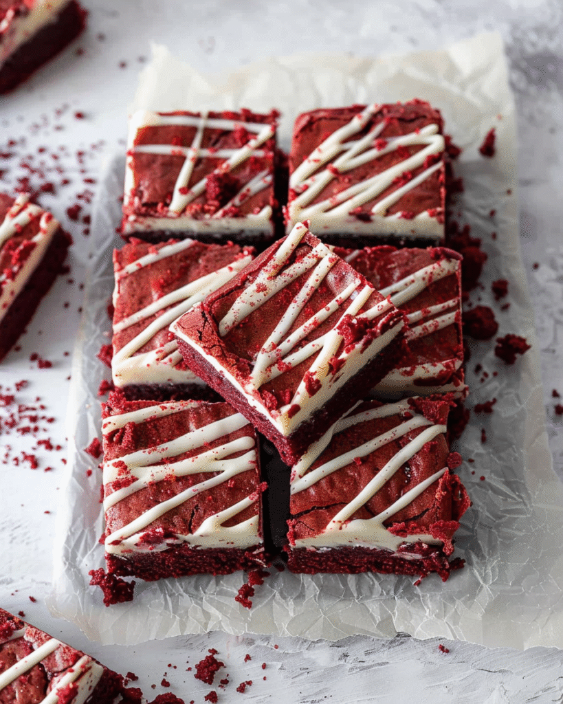 Red Velvet Brownies
