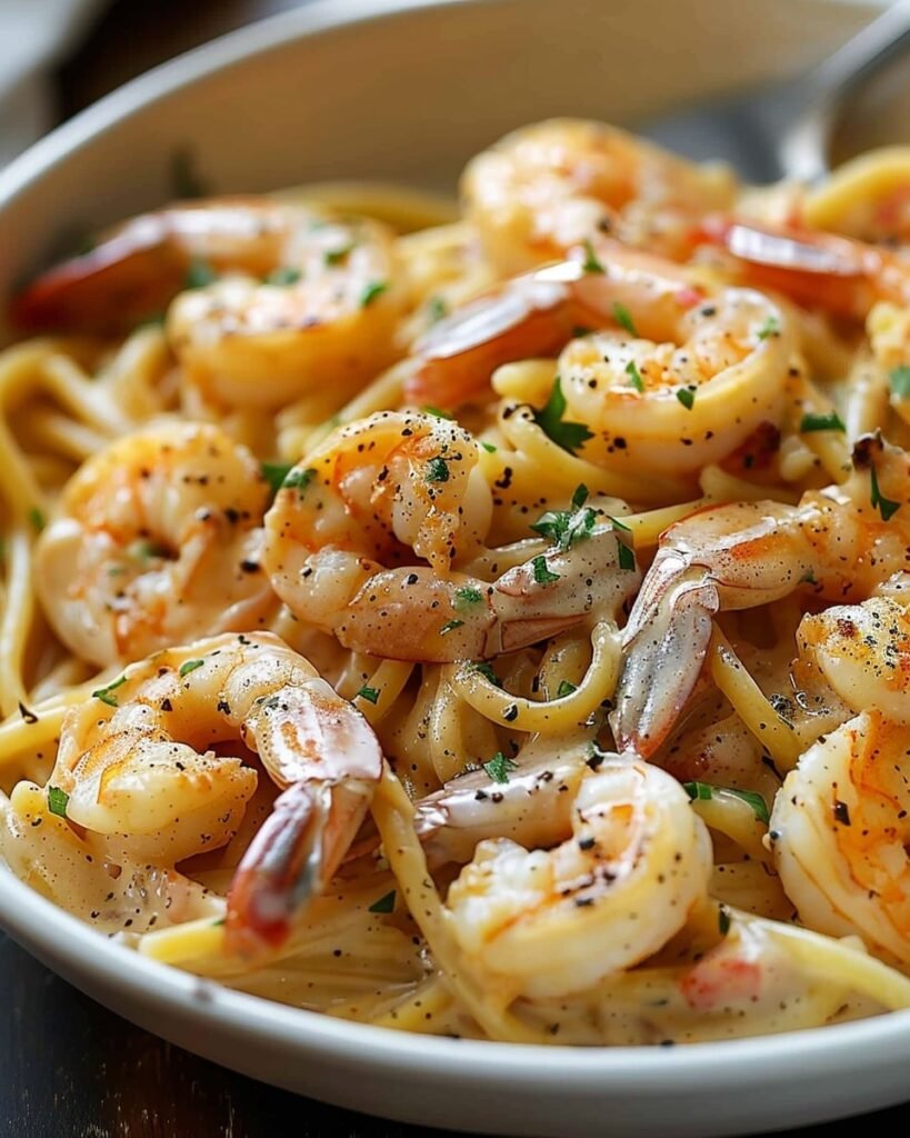 Creamy Cajun Shrimp & Crab Pasta Recipe