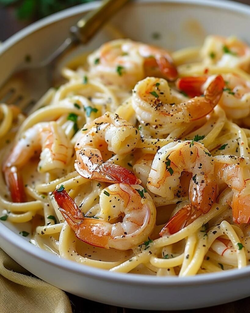 shrimp & crab pasta with creamy cajun sauce