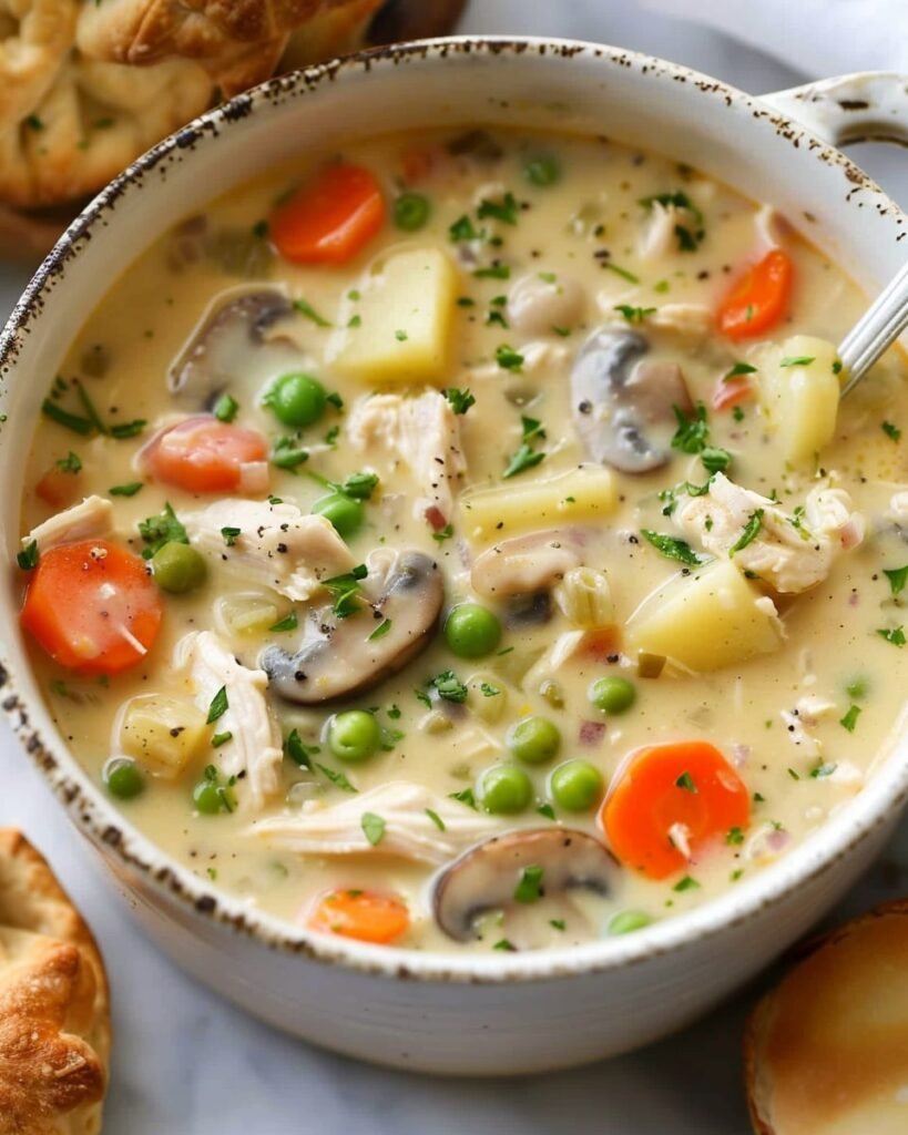 Chicken Pot Pie Soup