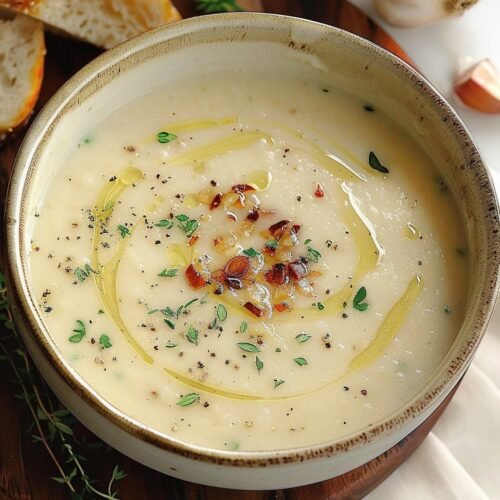 Roasted Garlic Soup