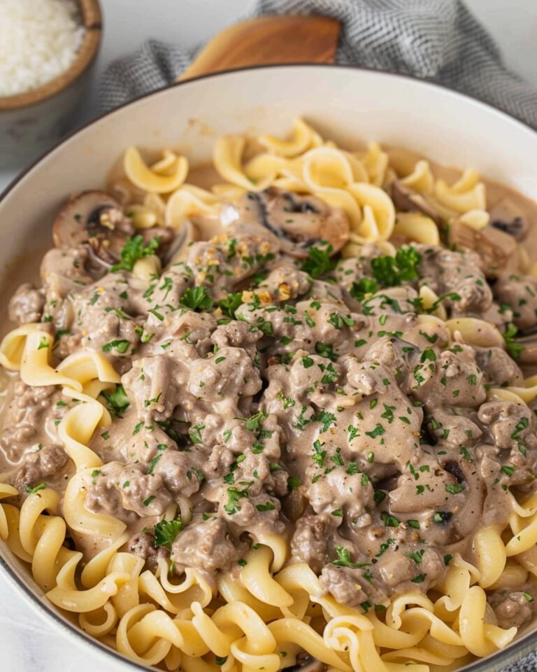 hamburger stroganoff