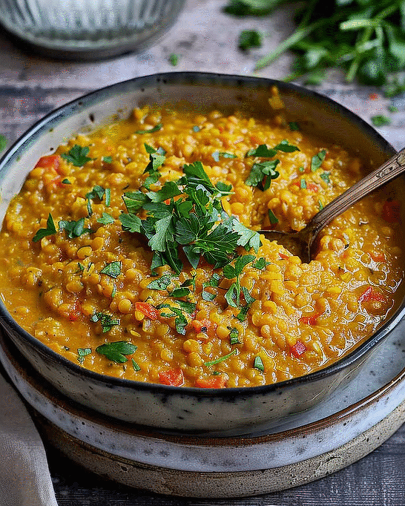 Red Lentil Dahl