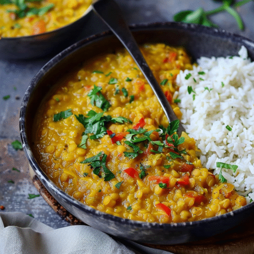 Red Lentil Dahl Recipr