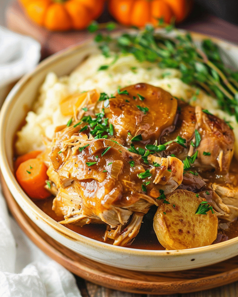 Crockpot Chicken Pot Roast