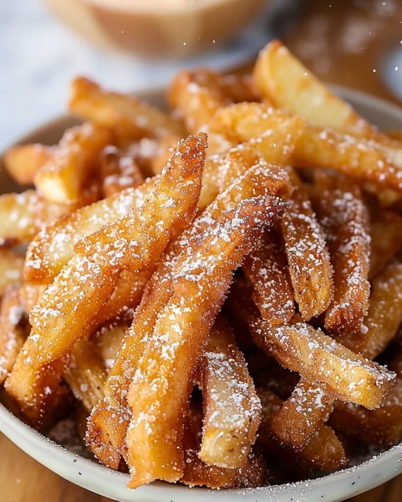 Air Fryer Apple Fries Recipe