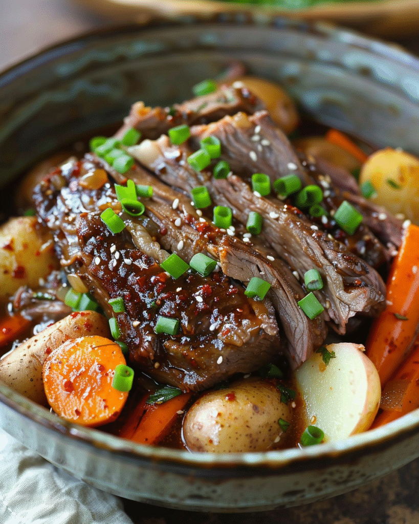 Slow Cooker Korean Beef