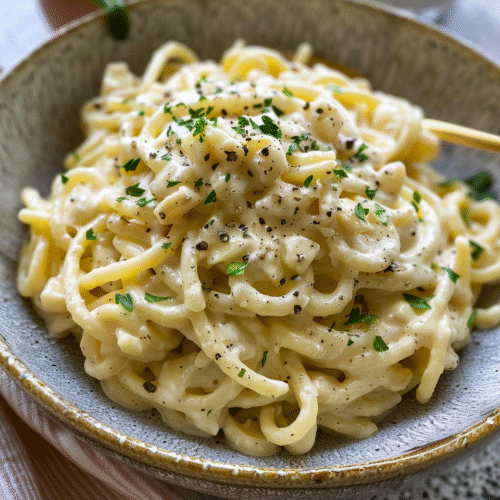 One Pot Creamy Garlic Pasta