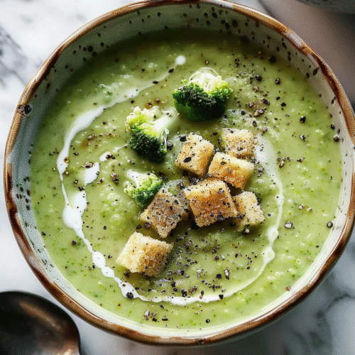 Creamy Broccoli Stilton Soup