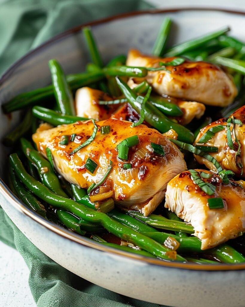 Chicken Breast and Green Beans Skillet