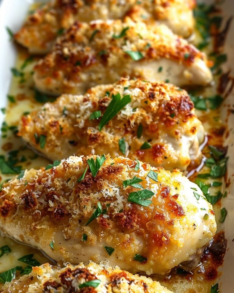 Garlic Parmesan Chicken Bake Recipe