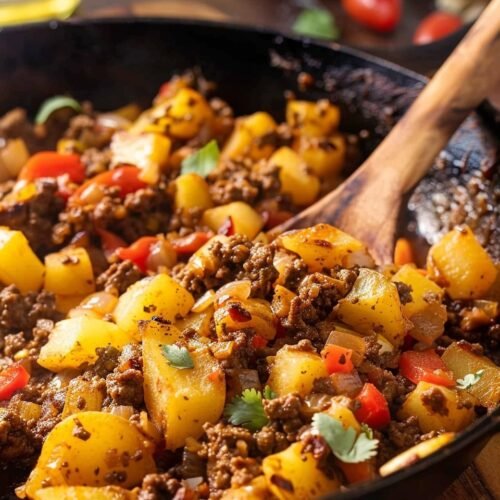 Ground Beef and Potato Skillet