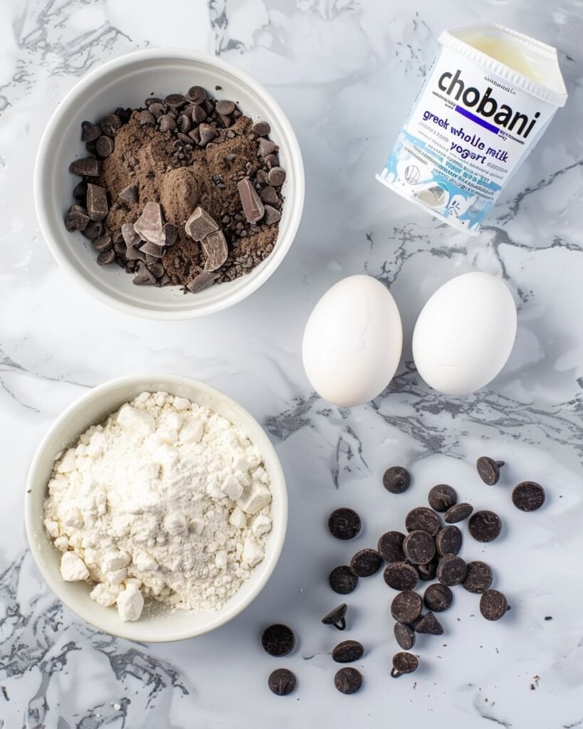 Chocolate Chip Mini Muffin Ingredients