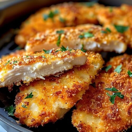 Air Fryer Parmesan Crusted Chicken