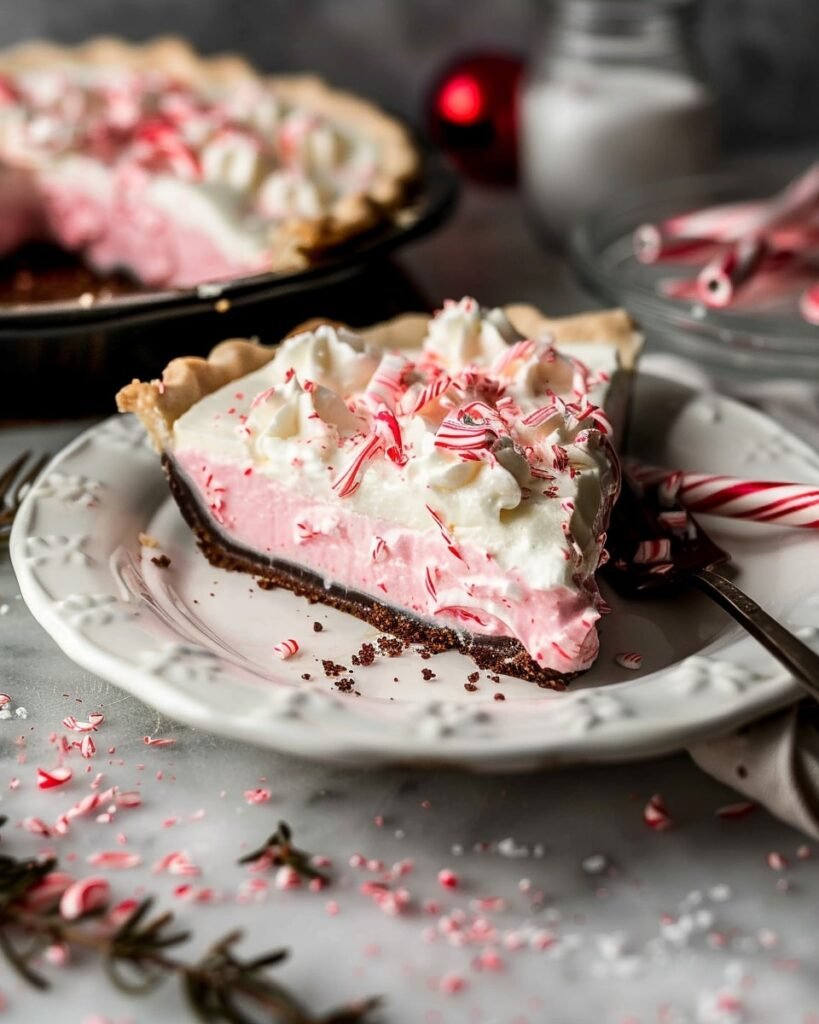 Candy Cane Pie