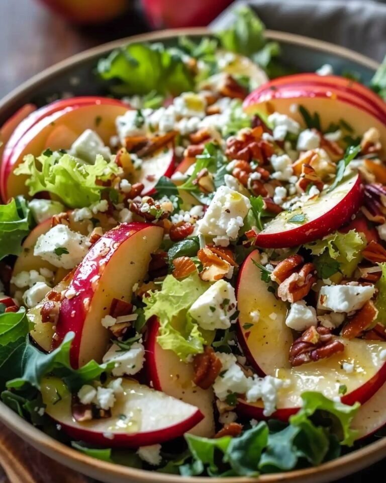 Honeycrisp Apple and Feta Salad