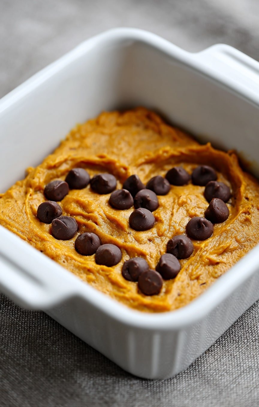 Pumpkin Baked Oatmeal Process
