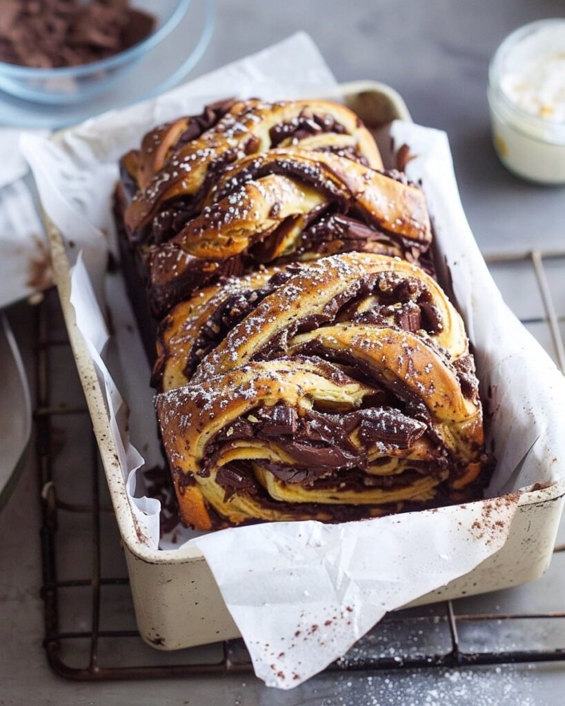 Chocolate Babka Bread