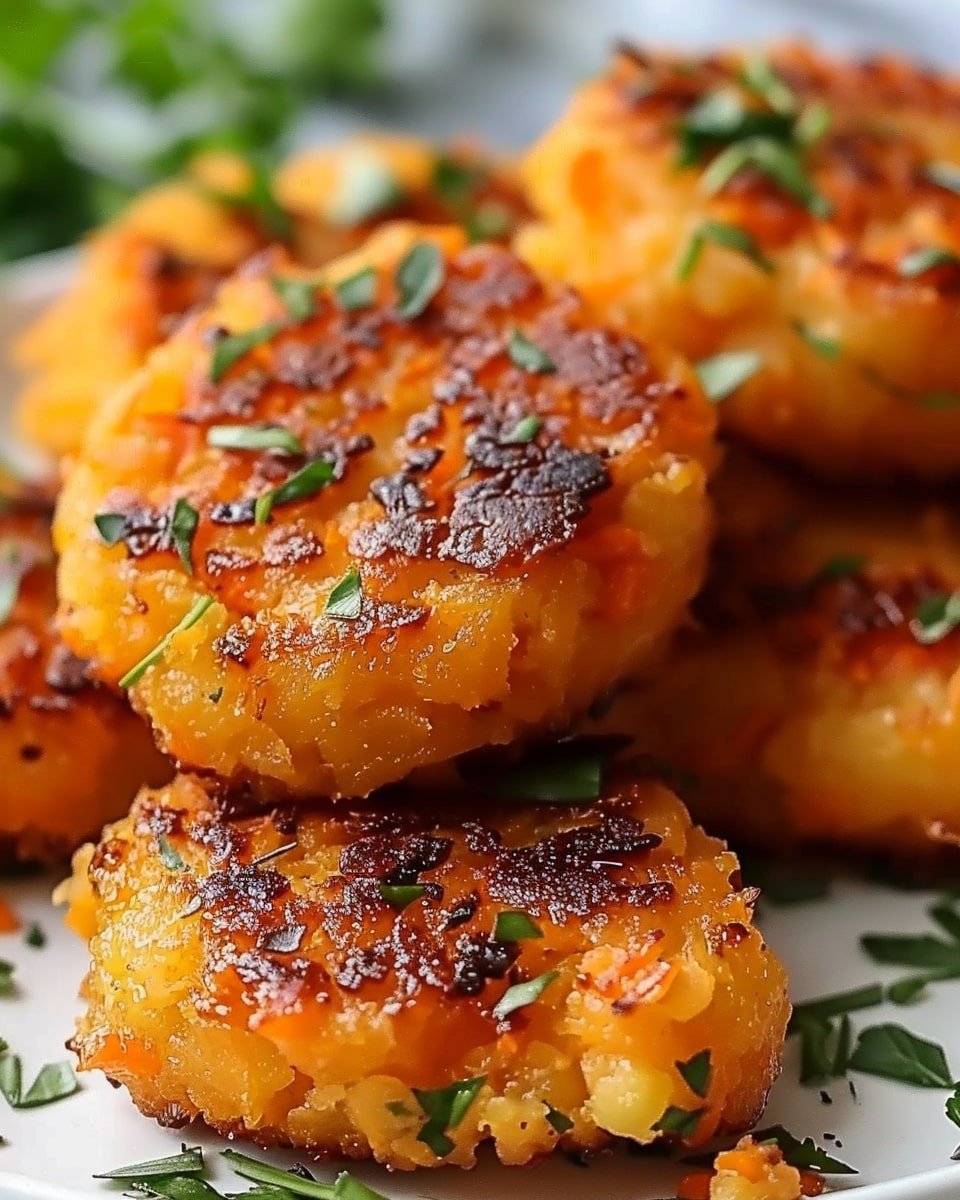 Crispy Smashed Carrot Bites