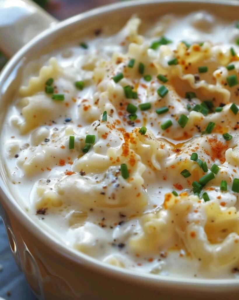 Crock Pot White Lasagna Soup
