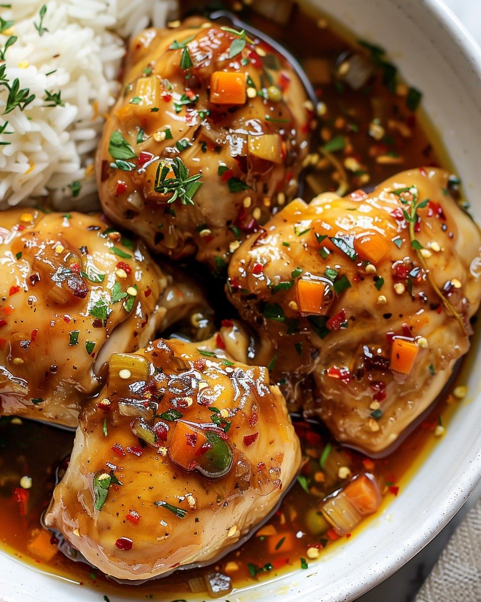Crockpot Honey Garlic Chicken - Cook Yummy Recipes