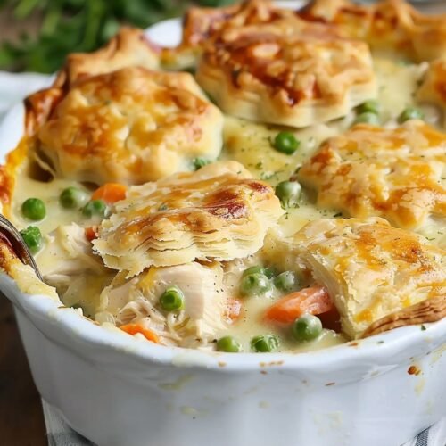 Homemade Chicken Pot Pie Casserole Recipe