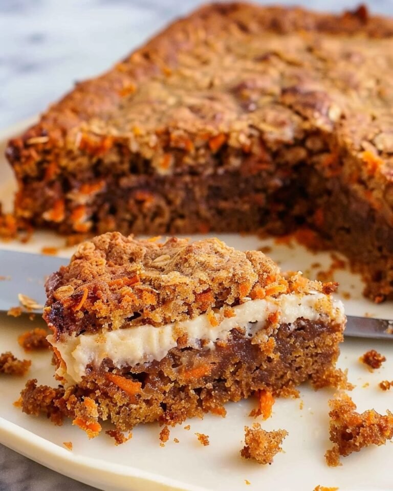 Oatmeal Carrot Cake Recipe