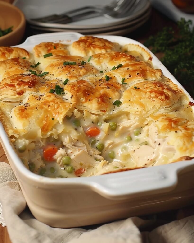 Chicken Pot Pie Casserole Recipe