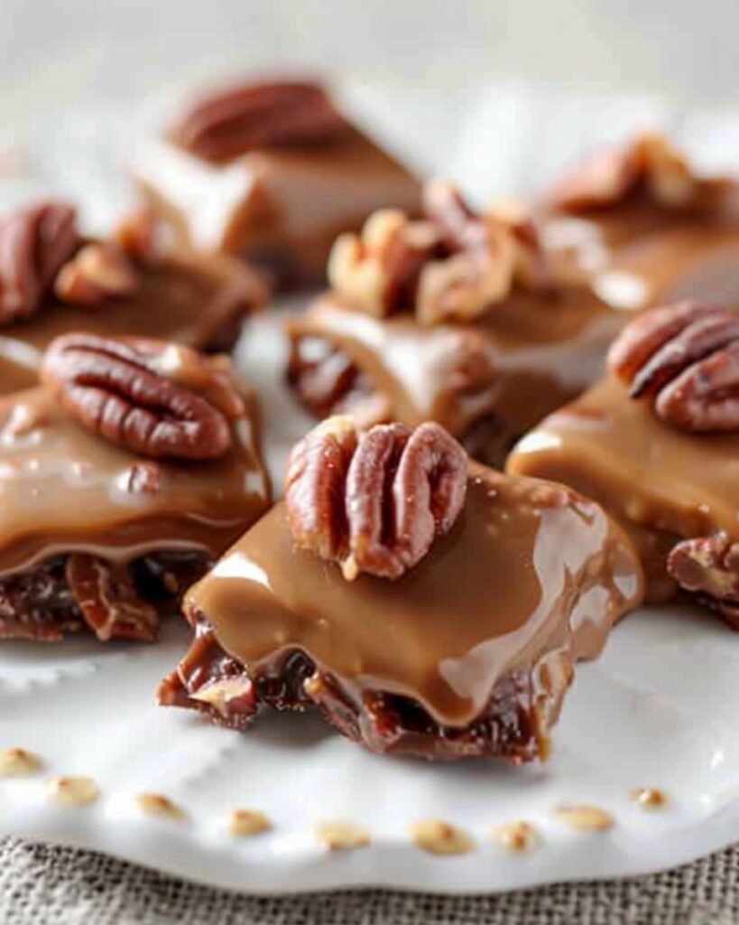 Caramel Pecan Turtle Candy
