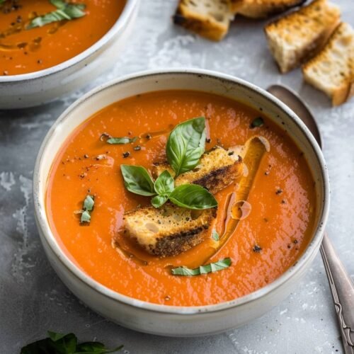 Creamy Tomato Basil Soup