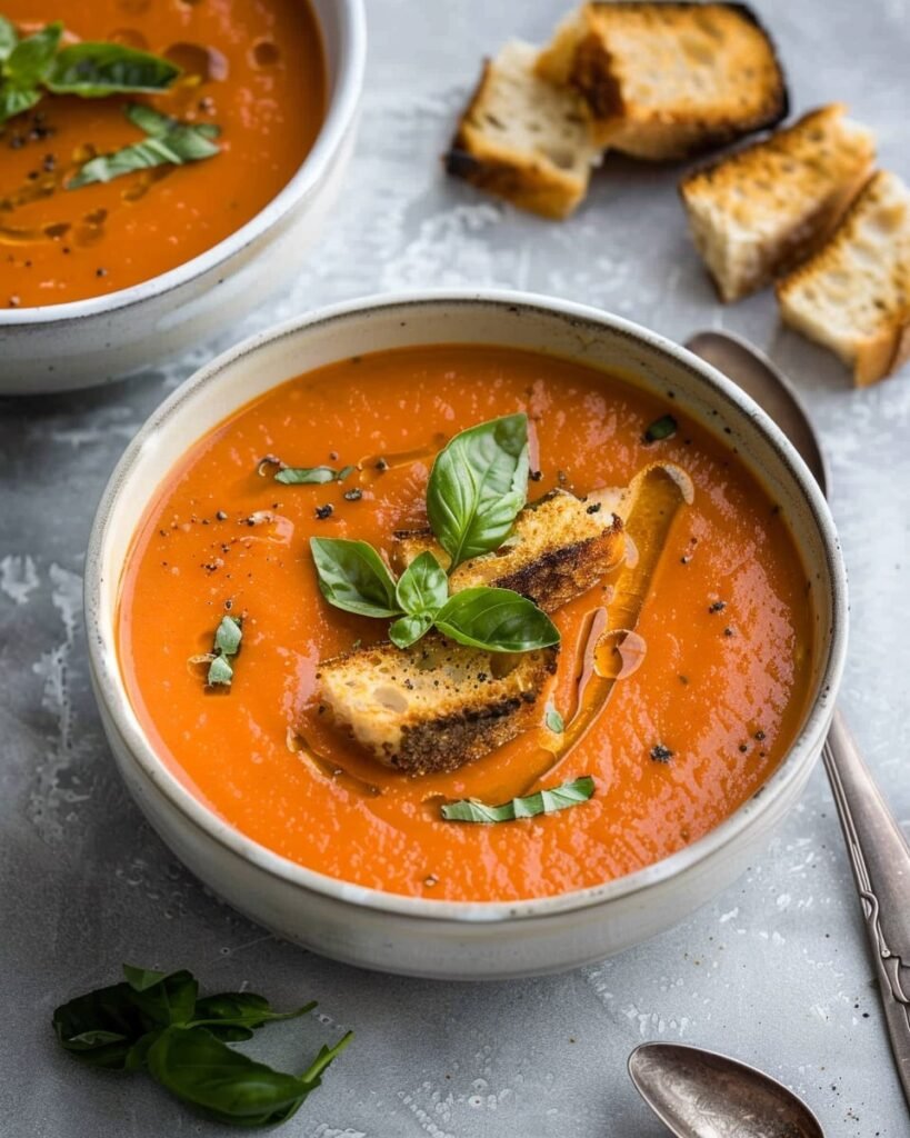 Creamy Tomato Basil Soup