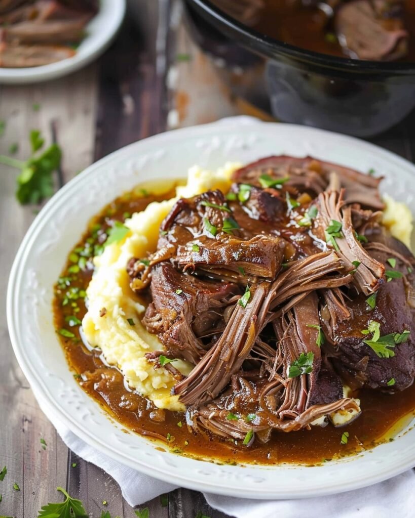Crockpot Mississippi Pot Roast
