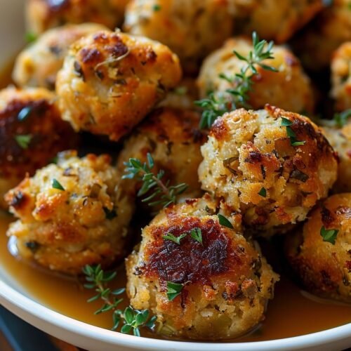 Holiday Stuffing Balls