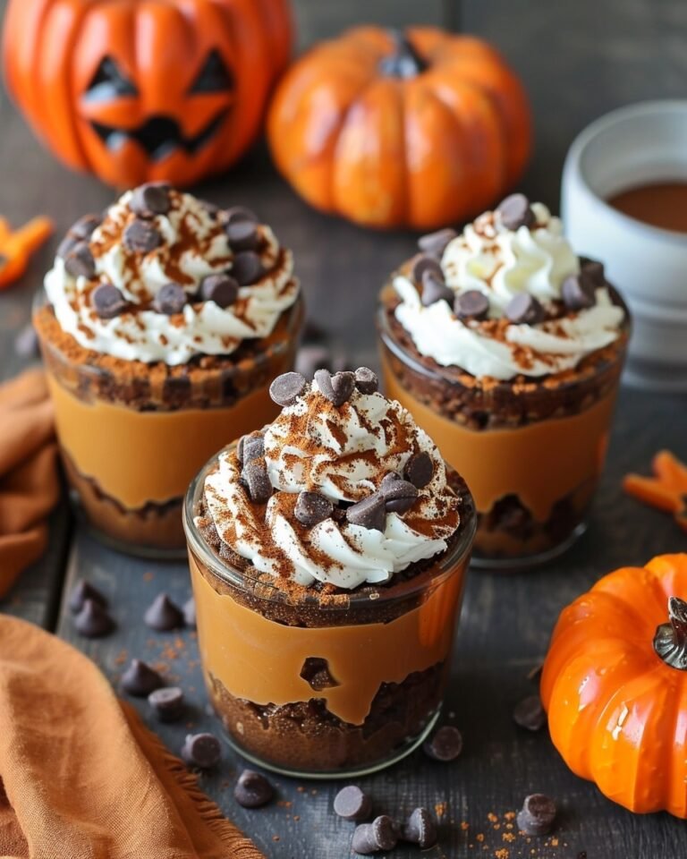 Pumpkin Patch Dirt Cups