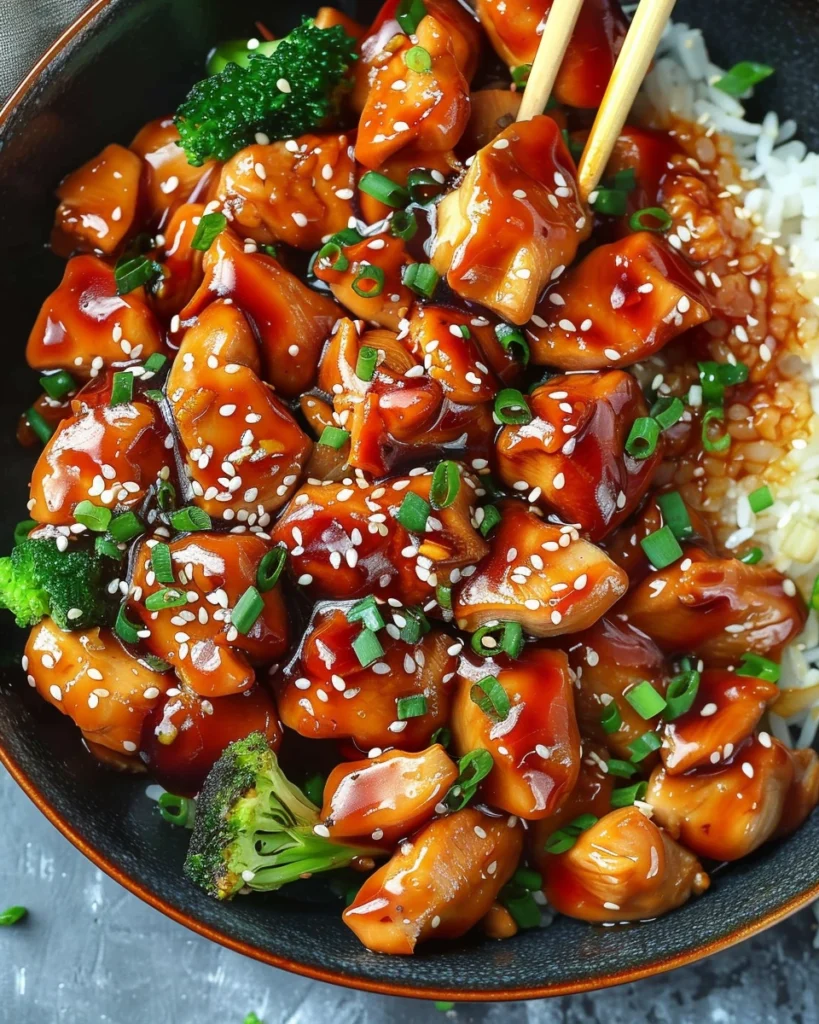 Teriyaki Chicken Rice Bowl