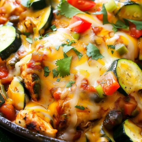 Healthy Tex Mex Chicken Skillet (Low-Carb!)