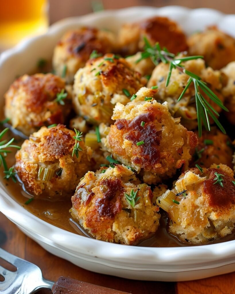 Holiday Stuffing Balls