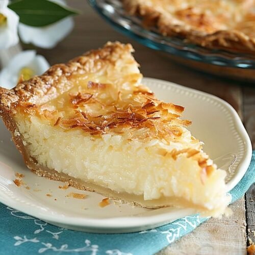 Impossible Coconut Custard Pie