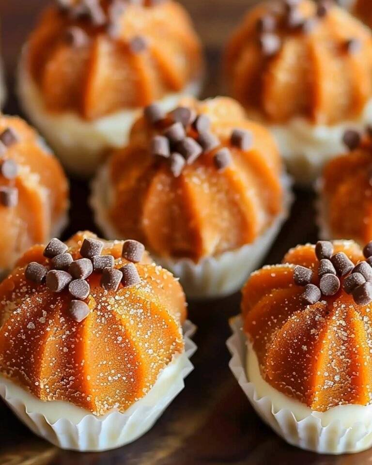 Pumpkin Cheesecake Truffles