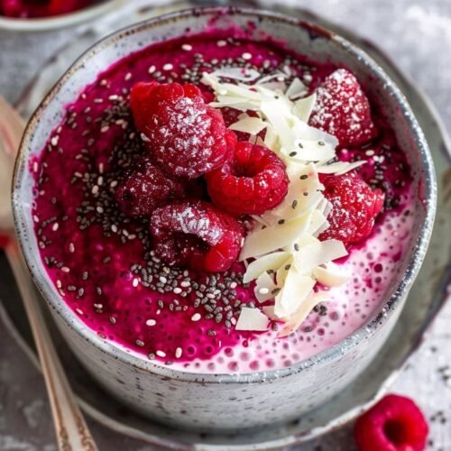 Raspberry Chia Pudding