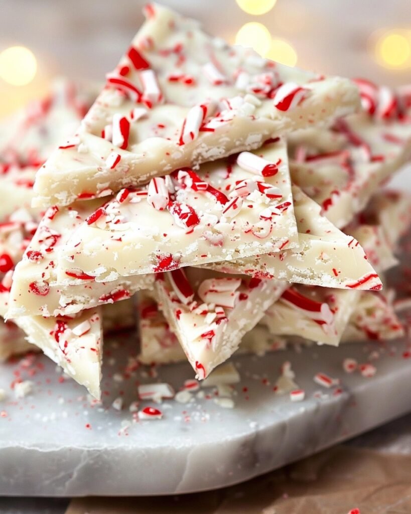 Salted Peppermint Bark