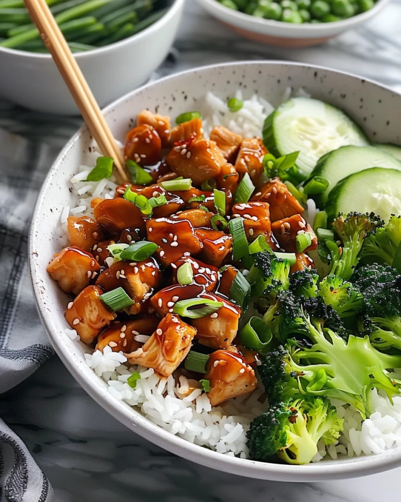 Teriyaki Chicken Rice Bowl