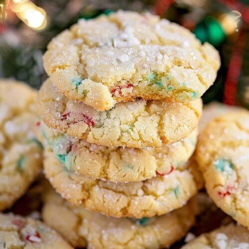 Holiday Gooey Butter Cookies