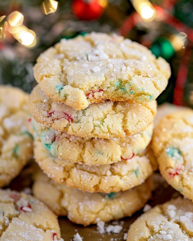 Holiday Gooey Butter Cookies