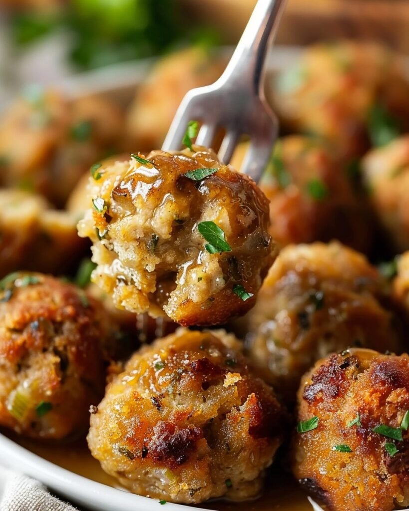 Holiday Stuffing Balls