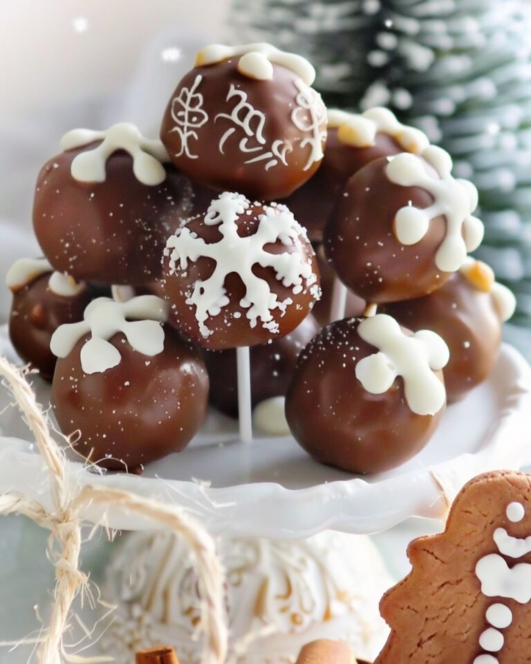 No-Bake Gingerbread Truffles