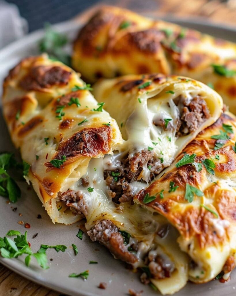 Philly Cheesesteak Roll Ups