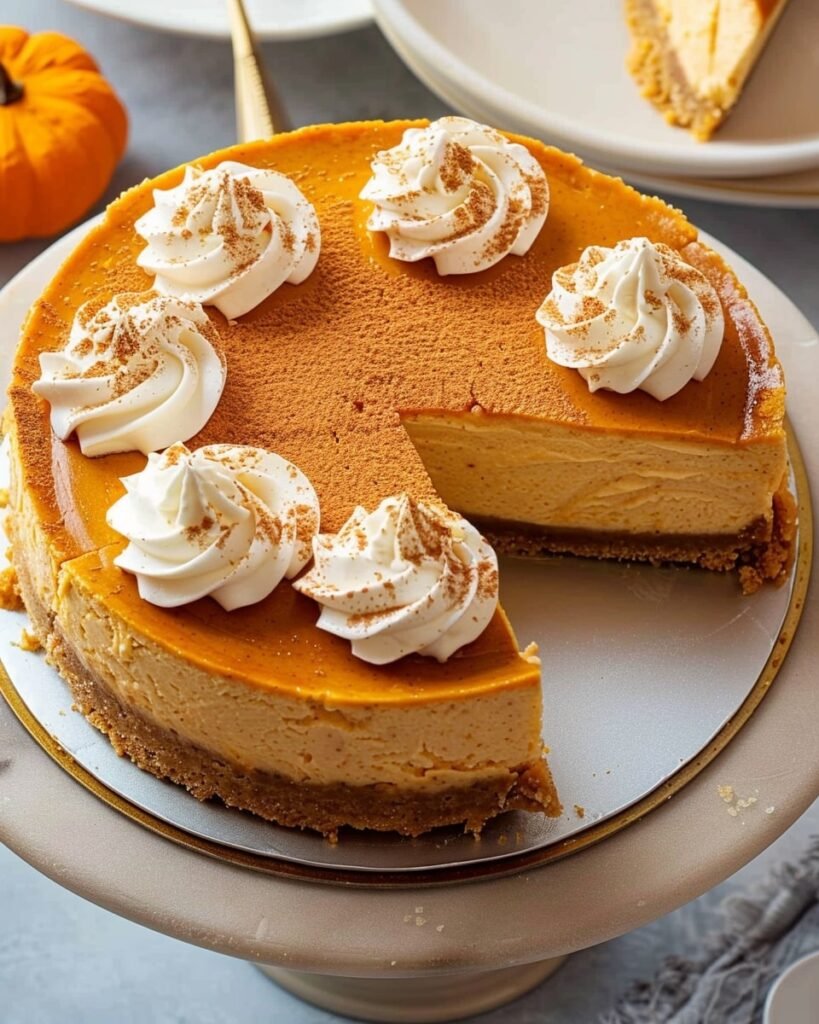 Pumpkin Pie Cheesecake