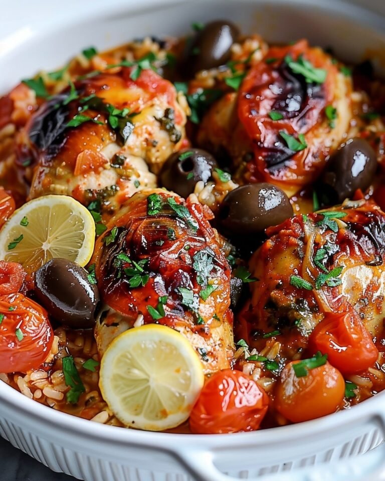 Slow Cooker Mediterranean Chicken