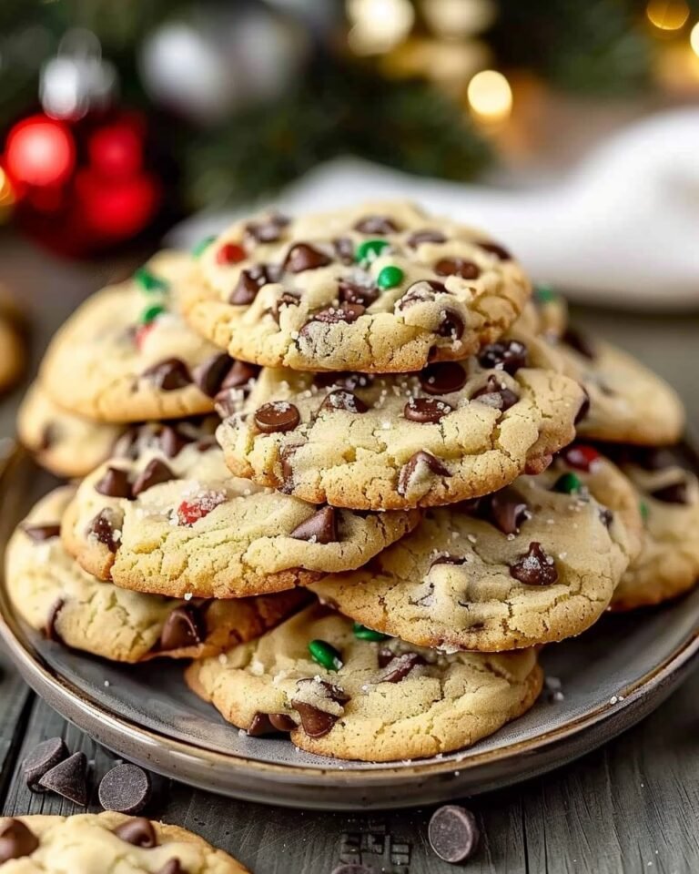Winter Wonderland Chocolate Chip Cookies